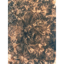 Load image into Gallery viewer, Black &amp; Orange Bleach Dyed Carhartt T-Shirt Short Sleeve Size Large
