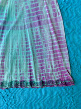 Load image into Gallery viewer, Teal and Pink Slip Dress
