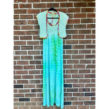 Load image into Gallery viewer, Vintage 1970s Ombré Dyed Maxi Dress &amp; Jacket
