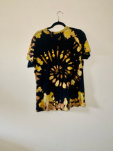 Load image into Gallery viewer, Hand Dyed T-shirt - Black and Yellow
