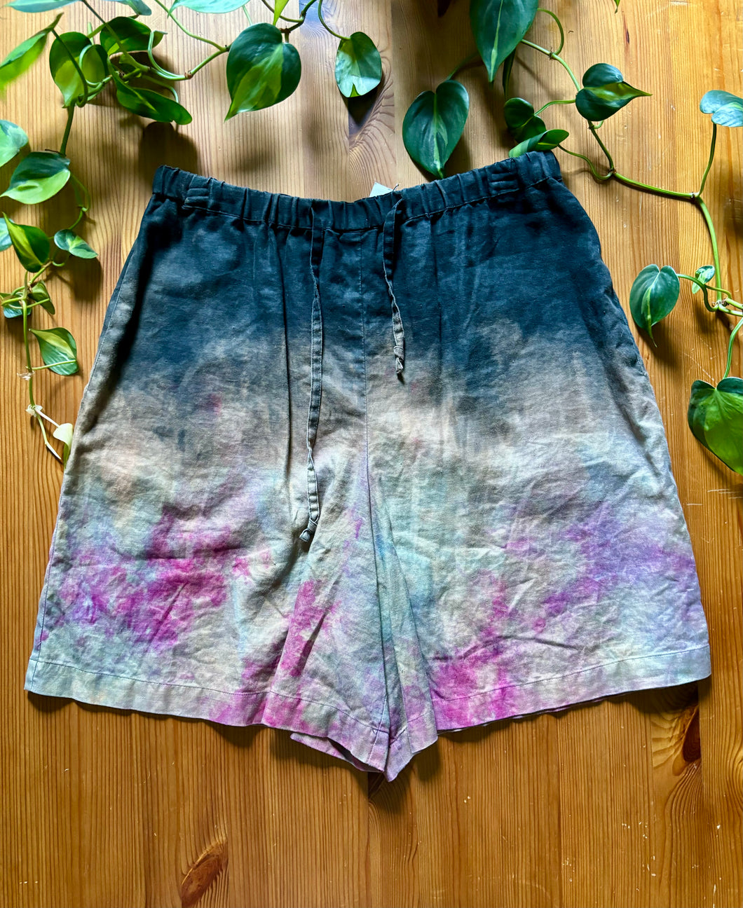 Ombre Tie Dye Shorts