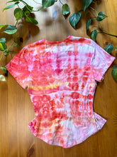 Load image into Gallery viewer, Hand Dyed Pink and Orange T-shirt
