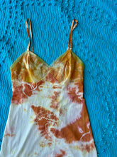 Load image into Gallery viewer, Orange Tie Dye Slip Dress
