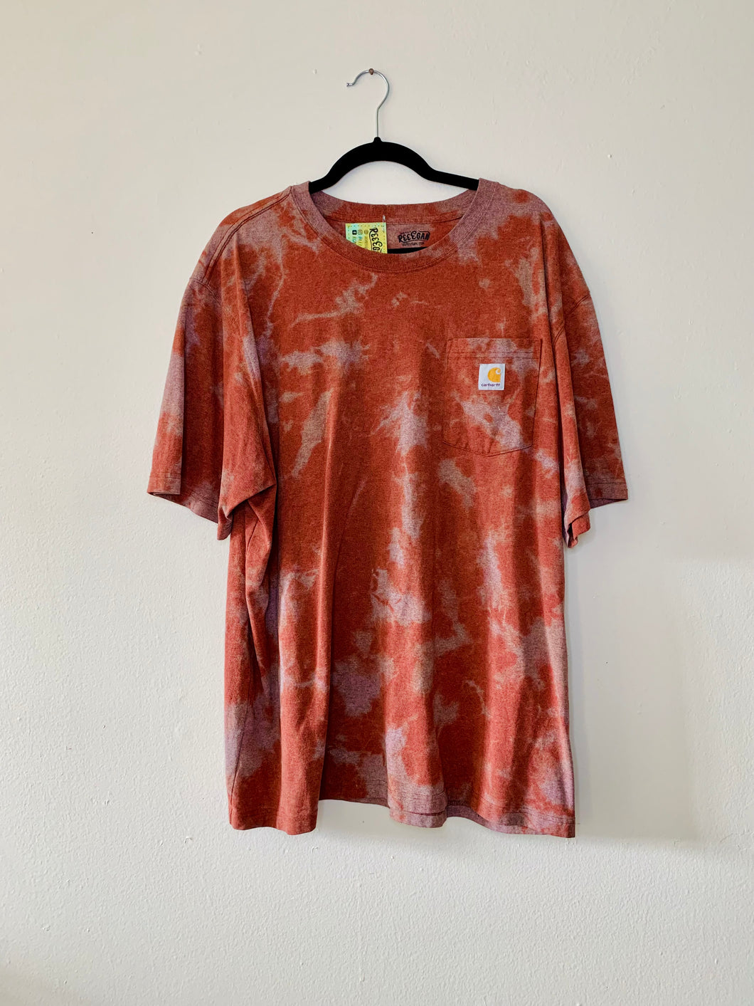 Reverse Tie-Dye Carhartt T-shirt