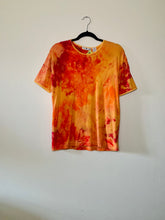 Load image into Gallery viewer, Hand Dyed T-shirt - Red and Orange

