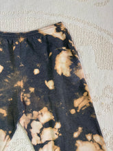 Load image into Gallery viewer, Reverse tie-dyed vintage sweatpants with drawstring waist and pockets, expertly hand-dyed for a unique, upcycled look. Good condition with no flaws
