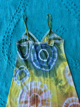 Load image into Gallery viewer, Multi Color Shibori Dyed Slip Dress
