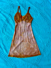 Load image into Gallery viewer, Orange Hand Dyed Slip Dress
