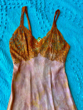 Load image into Gallery viewer, Orange Hand Dyed Slip Dress
