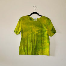 Load image into Gallery viewer, Hand Dyed T-shirt - Green and Yellow
