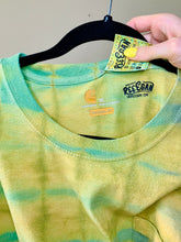 Load image into Gallery viewer, Reverse Tie Dye Carhartt T-shirt
