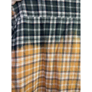 Bleach Dipped Vintage Flannel