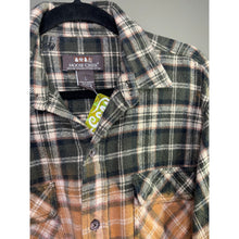 Load image into Gallery viewer, Bleach Dipped Vintage Flannel
