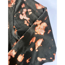 Load image into Gallery viewer, Green &amp; Orange Bleach Dyed Carhartt T-Shirt Long Sleeve
