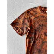 Load image into Gallery viewer, Orange &amp; Black Spiral Carhartt T-Shirt Short Sleeve Size Small
