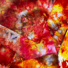 Load image into Gallery viewer, Hand Dyed Cloth Napkins 19" - Bonfire
