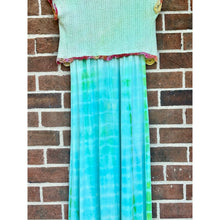 Load image into Gallery viewer, Vintage 1970s Ombré Dyed Maxi Dress &amp; Jacket
