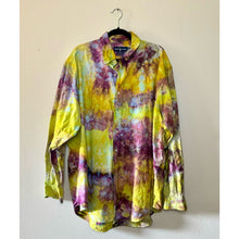 Load image into Gallery viewer, Ice Dyed Button Up Shirt
