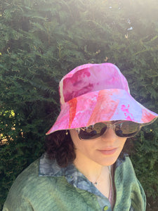 Perfect Pink - Summer Storm Lining - Patchwork Bucket Hat