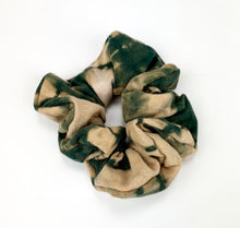 Load image into Gallery viewer, Green Tie Dye Scrunchy
