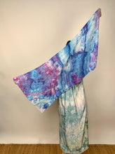 Load image into Gallery viewer, Blue and Purple Cotton Scarf
