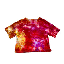 Load image into Gallery viewer, Pink Orange and Yellow Ice Dyed T-Shirt
