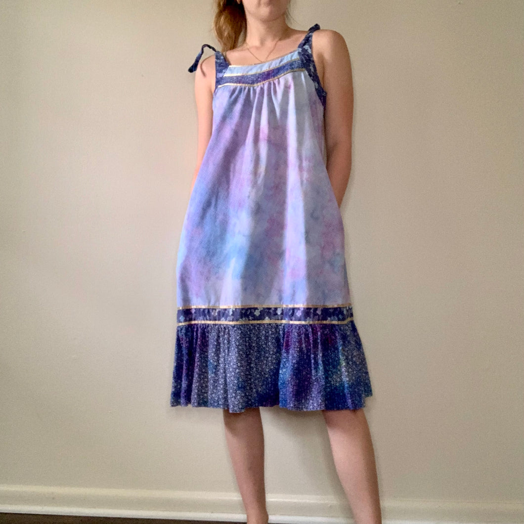 Tie Dye Vintage Summer Dress