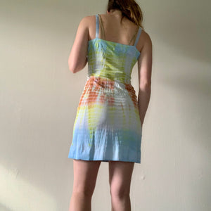 Hand Dyed Vintage Ombre Slip Dress