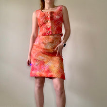 Load image into Gallery viewer, Hand Dyed Vintage Skirt and Blouse Set
