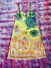 Load image into Gallery viewer, Multi Color Shibori Dyed Slip Dress
