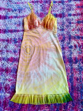 Load image into Gallery viewer, Rainbow Pastel Tie Dye Slip Dress
