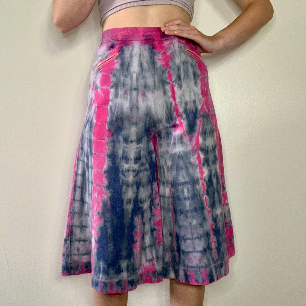 Unique Hand Dyed Vintage Shorts