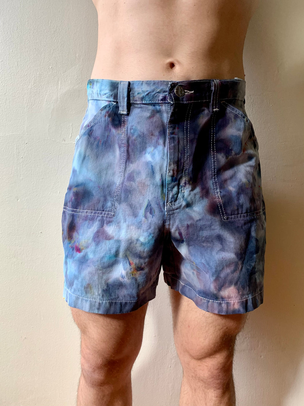Ice Tie Dyed Vintage Shorts