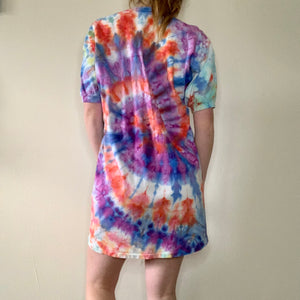 Hand Dyed Vintage Novelty T-shirt Dress