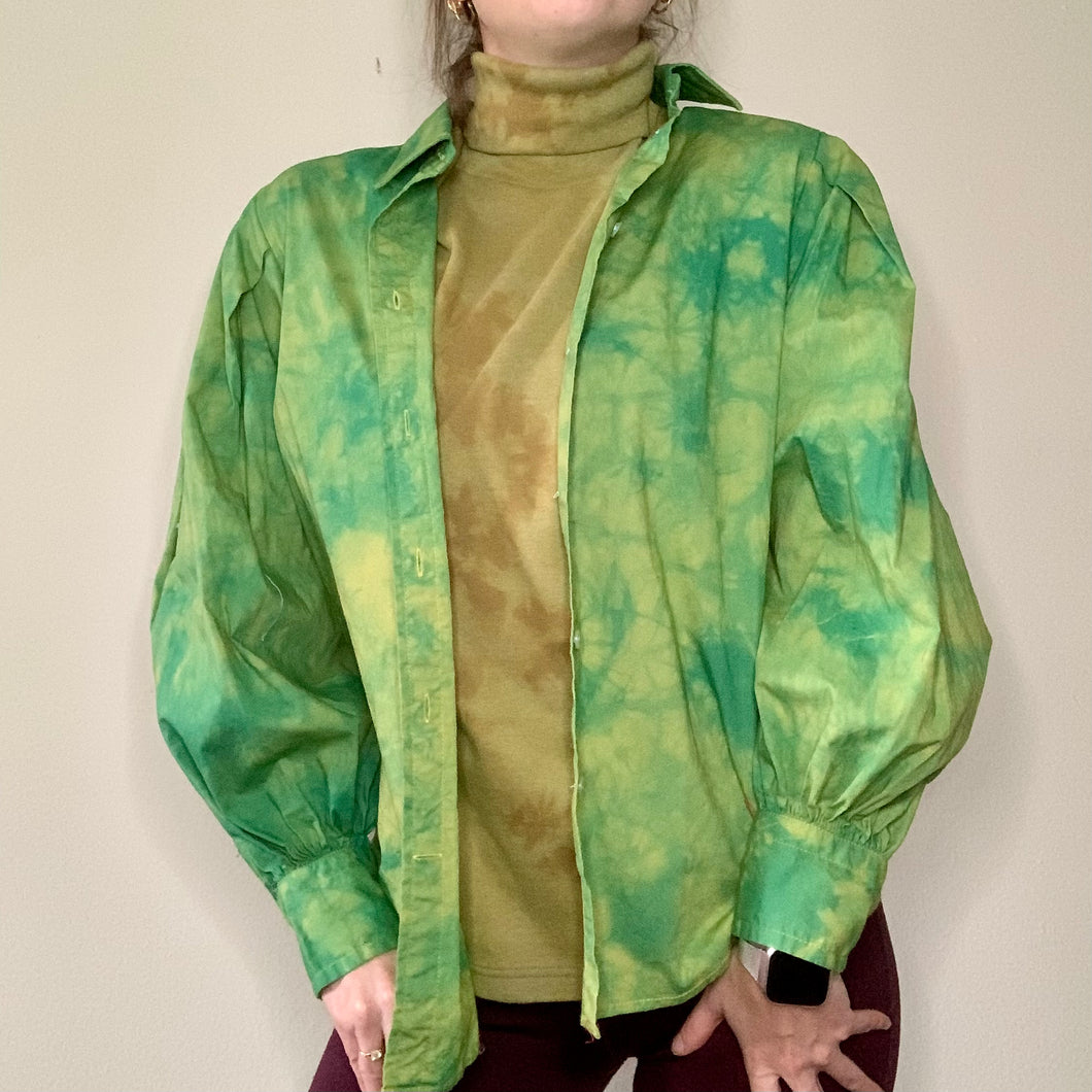 Reworked Blouse with Fantastic Sleeves