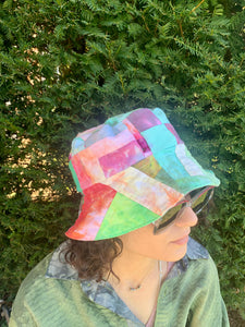 Wannabe Watermelon - Awesome Orange - Patchwork Bucket Hat