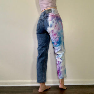 Split Dyed Vintage Calvin Klein Jeans